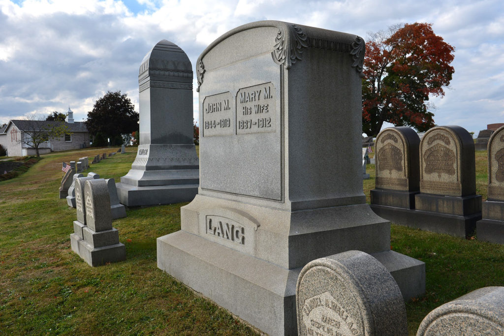 Grandview Cemetery Front Part Of Section A. | Grandview Cemetery ...